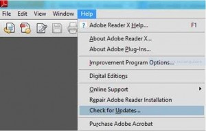 Update Acrobat Reader