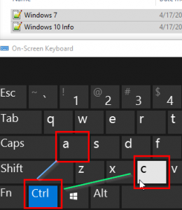 Copying the folder's constituent data