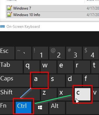 How to merge folders in windows