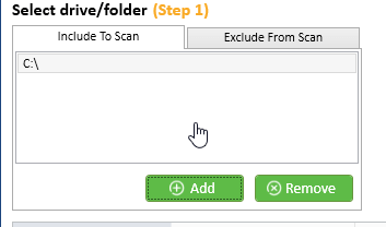 Select Folder by Clone Files Checker